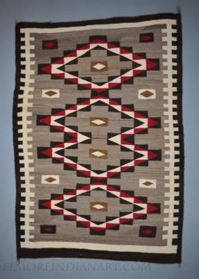 Navajo Rug with Handspun Wool, c.1920