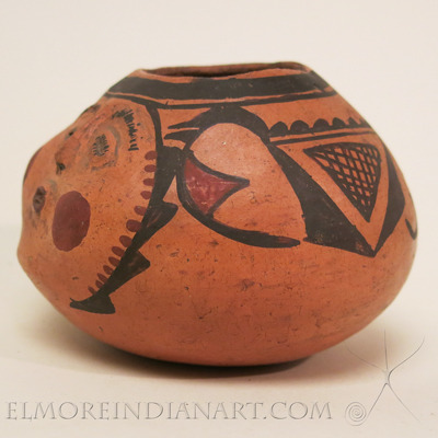 Hopi Yellowware Effigy Head Jar by Nampeyo, c.1895-1900