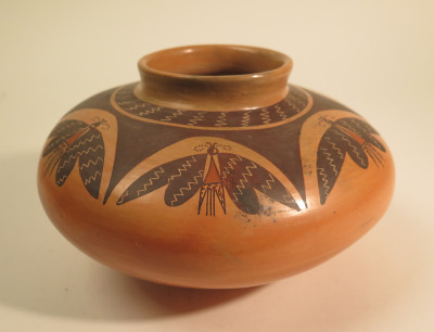 Hopi Butterfly Jar by Rachel Sahmie
