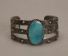 Navajo Single Stone Bracelet, Trusdell Collection Image 1
