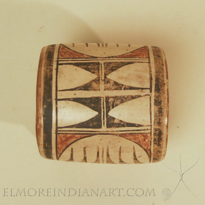 Oversized Hopi Yellowware Napkin Ring, c.1900