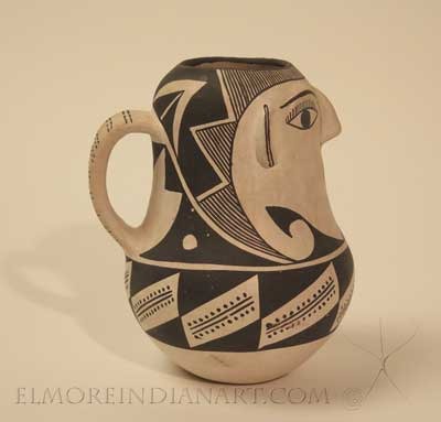 Acoma Effigy Mug by Jesse Garcia, c.1965