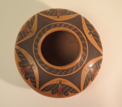 Hopi Butterfly Jar by Rachel Sahmie