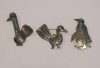 Three Navajo Silver Bird Pins Image 1