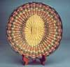 Hopi wicker plaque, c.1940