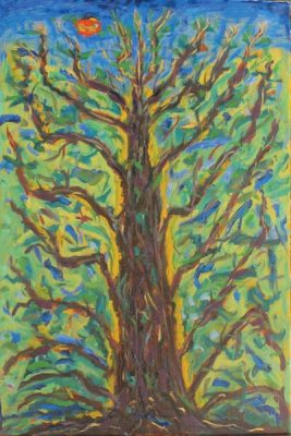 "Tree of Life IV", oil painting by Steve Elmore