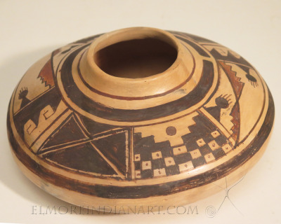 Hopi Polychrome Seed Jar by Nampeyo, c.1895-1900