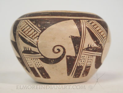 Hopi Miniature Bowl by Nellie Nampeyo