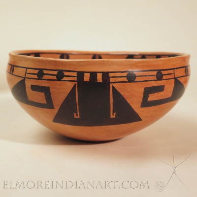 Hopi Deep Bowl by Nyla Sahmie 