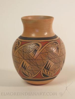 Hopi Tall Vase by Leah Nampeyo