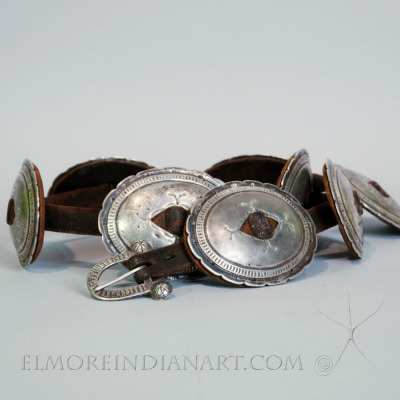 Early First Phase Navajo Concho Belt