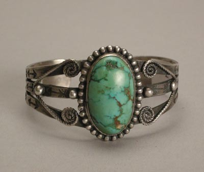 Navajo Turquoise Bracelet, c.1940