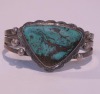 Old Navajo Triangular Stone Bracelet Image 1