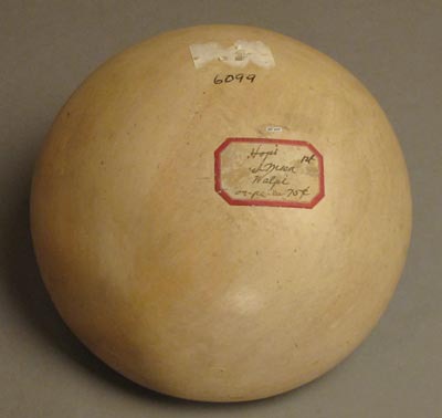 White Slipped Bowl by Nampeyo, c.1904