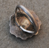 Navajo Silver and Coral Ring, c.1950s Image 3