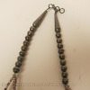 Three Strand Zuni Fetish Necklace with Bench Press Beads, c.1950s Image 2