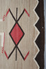 Navajo Crystal Storm Pattern Rug, JB Moore Plate Design c.1910 Image 2