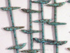 Three-Strand All-Turquoise Zuni Bird Fetish Necklace, c. 1950 Image 3