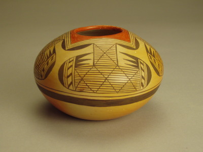 Hopi Polychrome Jar by Fannie Nampeyo, c.1950-60