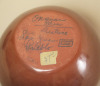 San Juan Redware Bowl by Onquan Peen Image 3