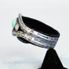 Single stone Navajo Silver Bracelet, c. 1930 Image 3