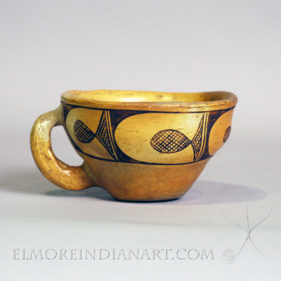 Hopi Yellowware Cup, c. 1900