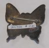 Old Hopi Butterfly Pin Image 2