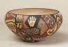 Hopi Large Open Bowl with Shard Designs Image 1