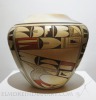 Hopi Polychrome Storage Jar by Fawn Navasie Image 3