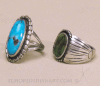 Two Navajo Rings, c.1930-1940 Image 2
