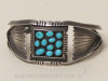 11 Stone Zuni Cluster Bracelet, c.1930-40 Image 1