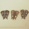 Rare Navajo Silver Butterfly Pins by John Silver Image 4