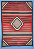 Chief's Blanket-Style Navajo Rug, c.1940 Image 1