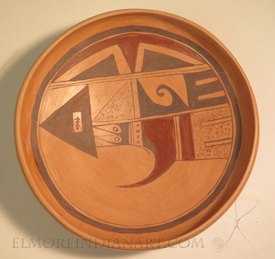 Contemporary Hopi Bowl by Vernida Polacca Nampeyo