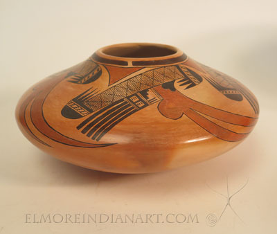 Large Hopi Seed Jar by Nyla Sahmie, 2024