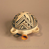 Acoma Fine Line Canteen by Lucy Lewis, c.1930 Image 1