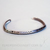 Old Ingot Silver Navajo bangle, c. 1920 Image 1