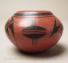 Hopi Black on Red Jar by Lena Charlie, 1930’s Image 2