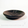 Polished Blackware Plate by Maria & Julian Martinez, c. 1940 Image 3
