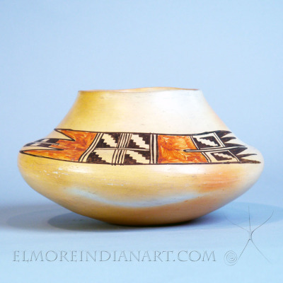 Yellowware Seed Jar by Nampeyo, c. 1910