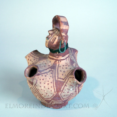 Mojave 4-Spouted Figurative Vessel, c. 1890