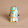 Zuni Channel Inlay Ring Image 1