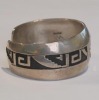 Hopi Overlay Watchband, c. 1950 Image 2
