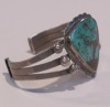 Old Navajo Triangular Stone Bracelet Image 2