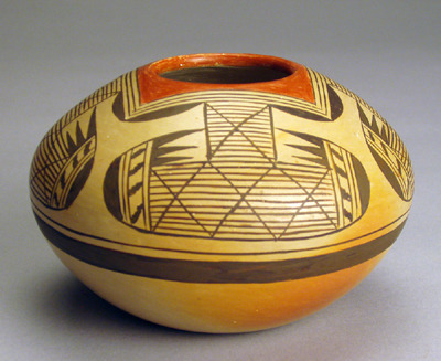 Hopi Polychrome Jar by Fannie Nampeyo, c.1950-60