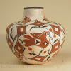 Acoma Polychrome Parrot Jar by Marie Z. Chino Image 1