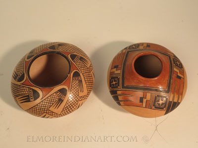 Two Small Hopi Jars by Nyla Sahmie