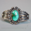Single Stone Navajo Bracelet, c. 1930 Image 1
