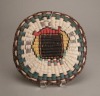 Hopi Wicker Plaque w/ Pahlik Mana Kachina, c.1940 Image 2