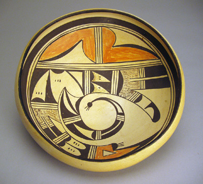 Hopi Polychrome Bowl, c.1920